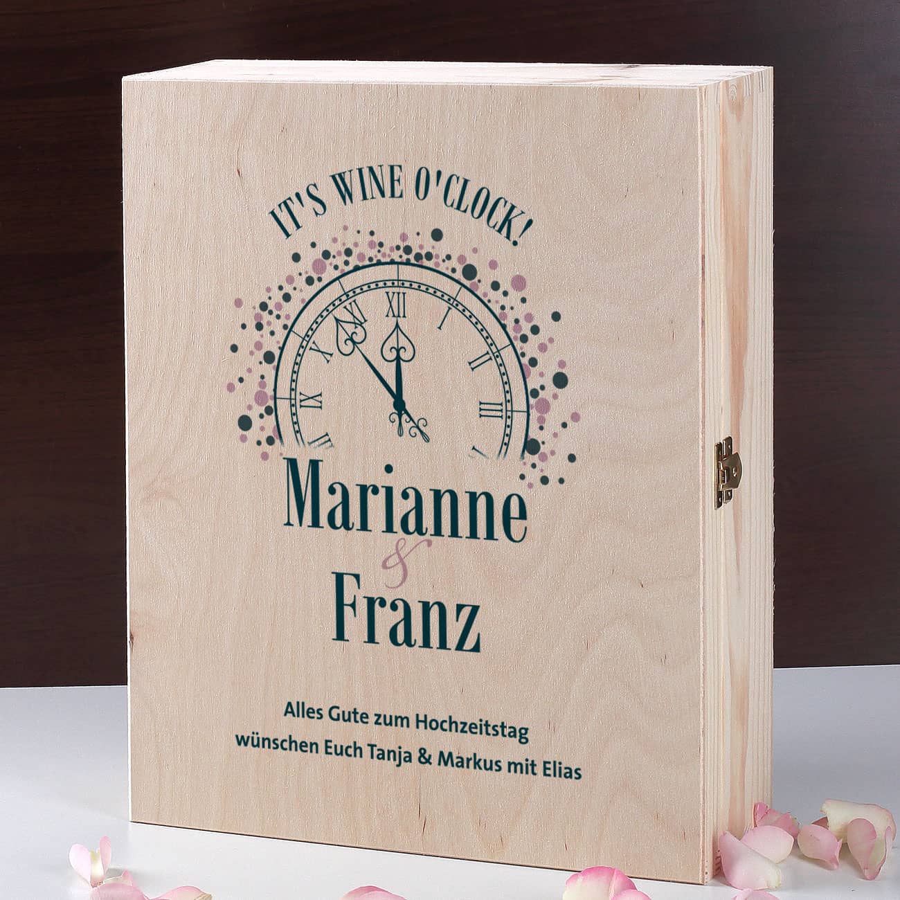 Bedruckte Geschenkbox