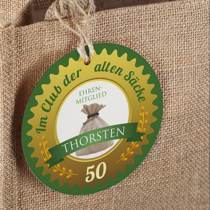 Bedruckter Geschenkanhänger