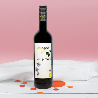 Biorebe Wein Geschenkset zu Weihnachten mit Weinglas in Geschenkbox | Weihnachtsgeschenk