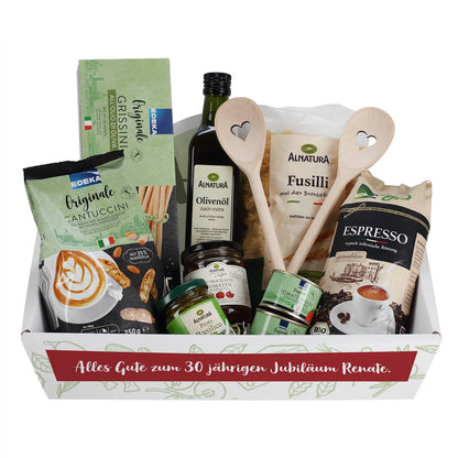 Prall gefüllter Geschenkkorb "Alles Gute"