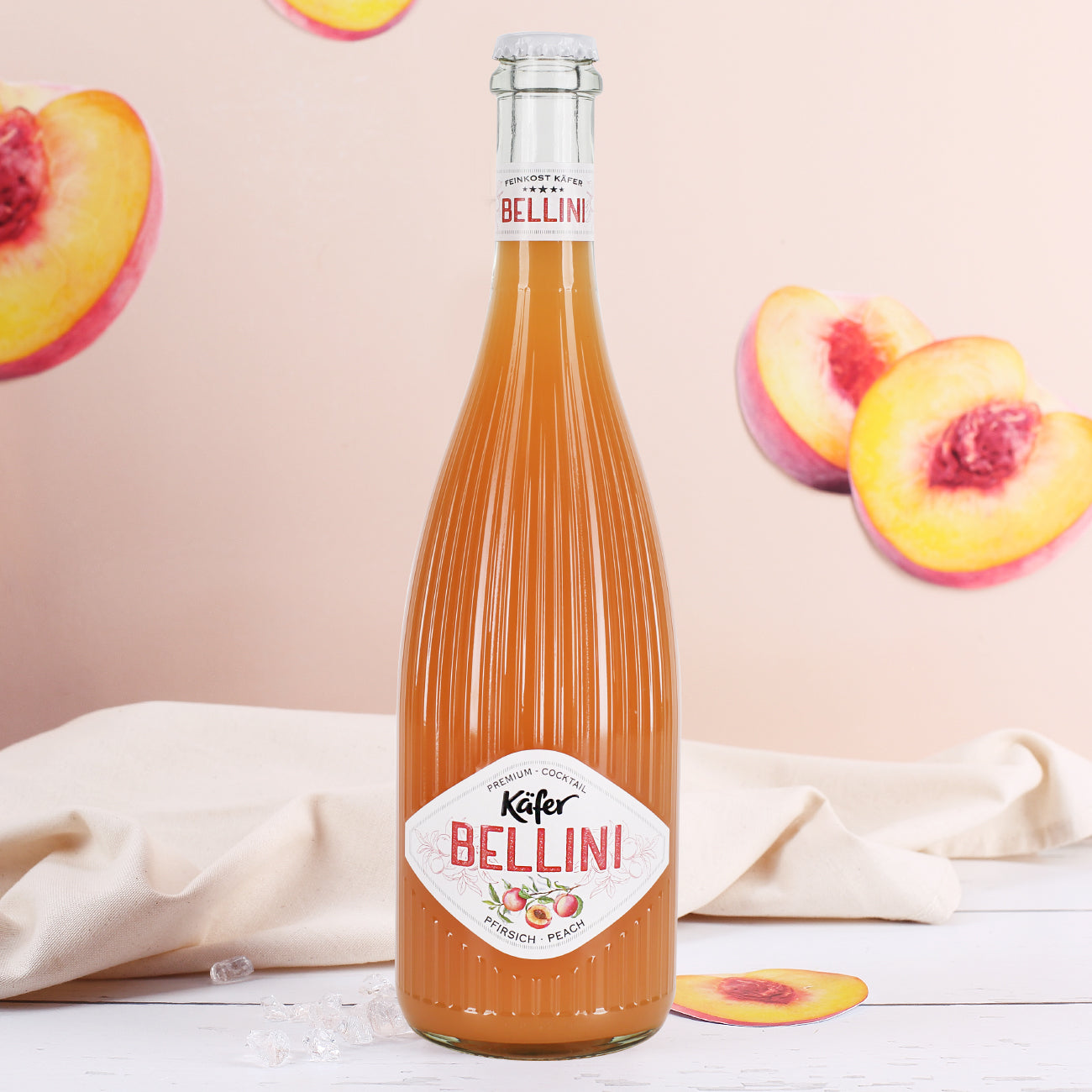Bellini Pfirsich Cocktail im Set für Frauen