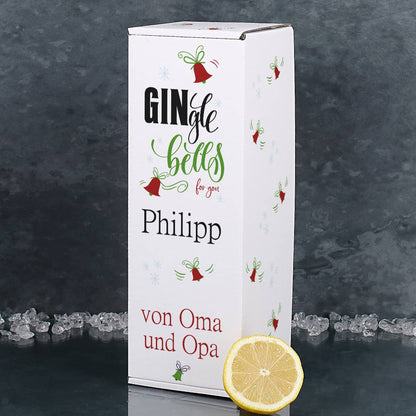 Ginglasverpackung Vorderansicht