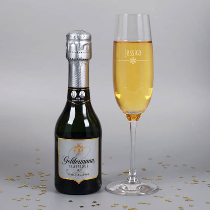 Flamazing Christmas Geschenkset mit Sekt und Sektglas