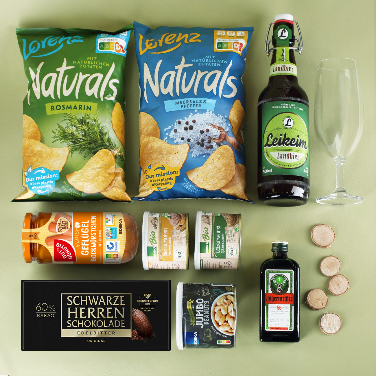 Gefüllter Geschenkkorb zum Geburtstag für Frauen