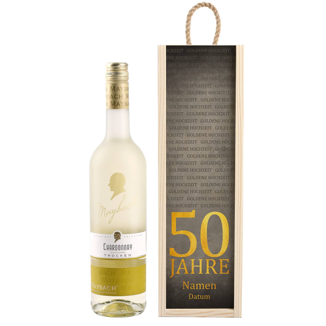 Box mit Ihren Daten personalisiert