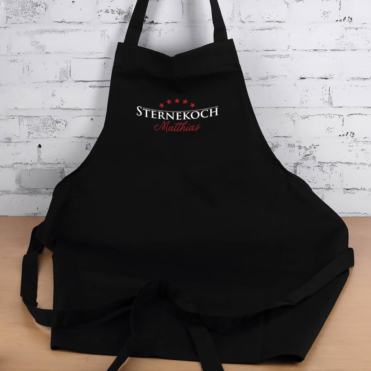 Persönliche Schürze mit Aufdruck