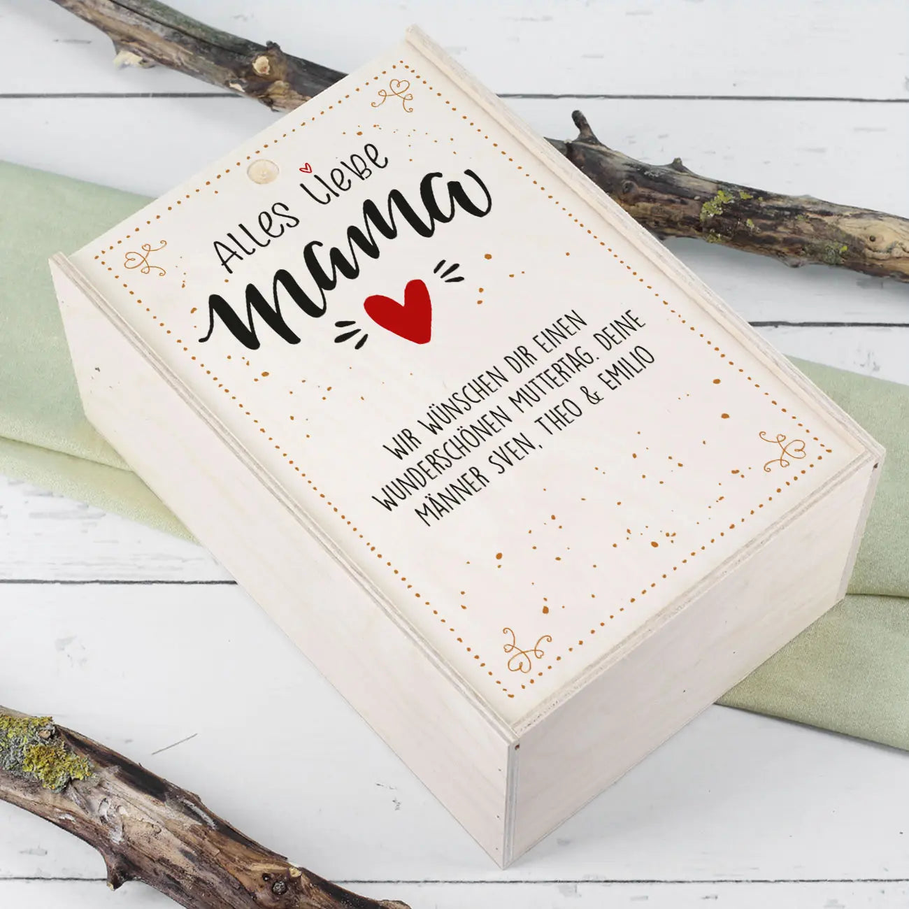 Wein-Geschenkset zum Muttertag - Alles Liebe Mama