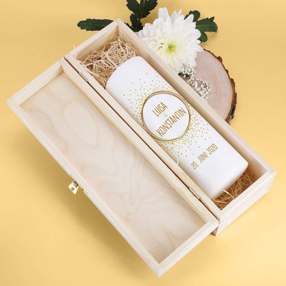 Schöne Aufbewahrungsbox für Ihre Hochzeitskerze