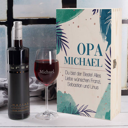 Persönliches Geschenkset für den besten Opa