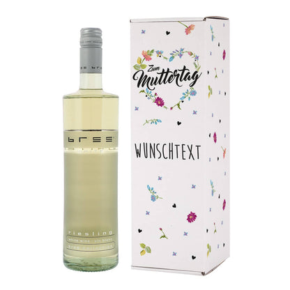 BREE Weißwein mit personalisierter Flschenverpackung