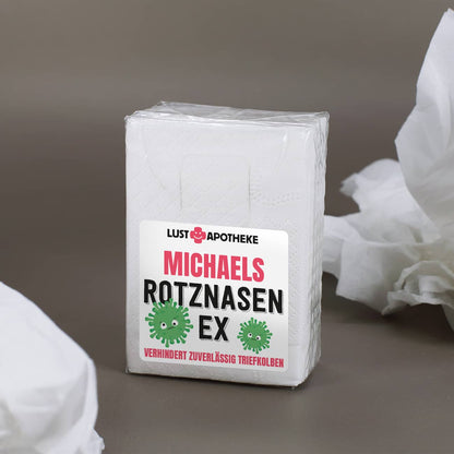 Taschentücher bei Männerschnupfen