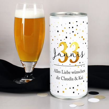 1 L Bierdose zum Geburtstag