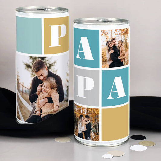 Persönliche Bierdose für den besten Papa