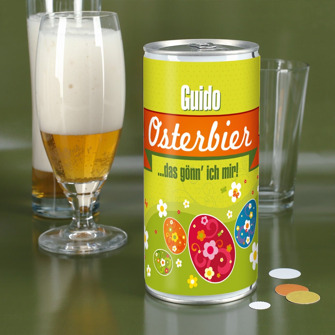 Osterbier in der Dose