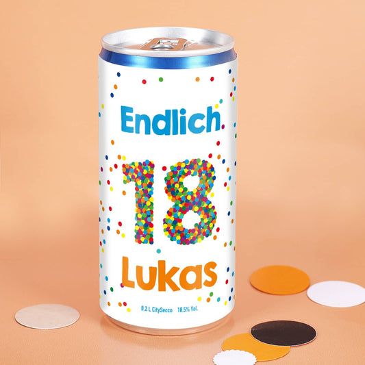 City Secco zum 18. Geburtstag