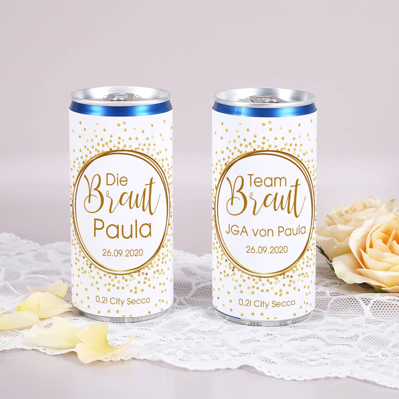 JGA Secco für Braut und Team