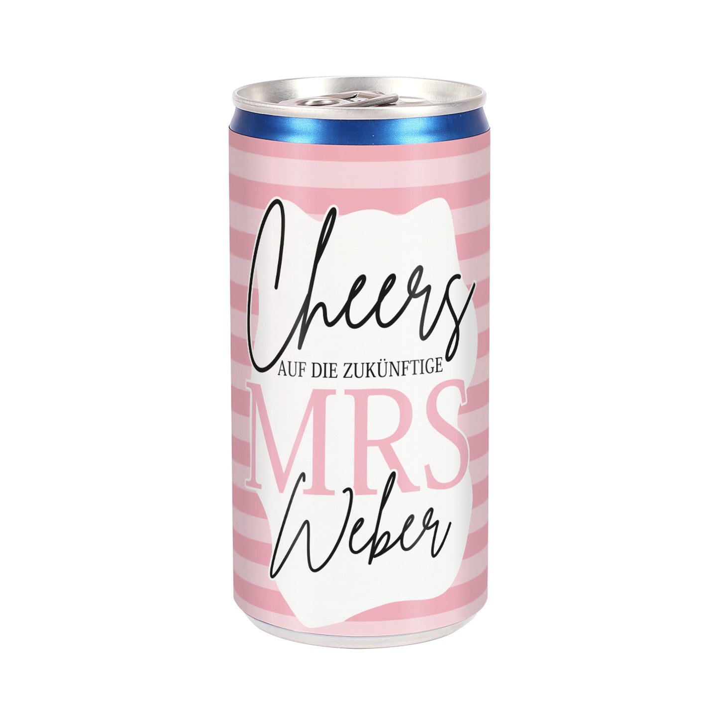 JGA-Secco für die Braut mit Wunschname | Cheers! Auf die zukünftige Mrs.