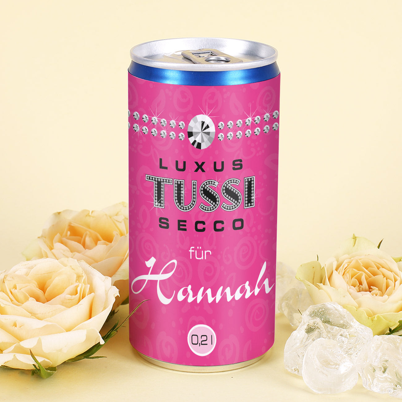 Luxus Tussi-Secco mit Wunschname