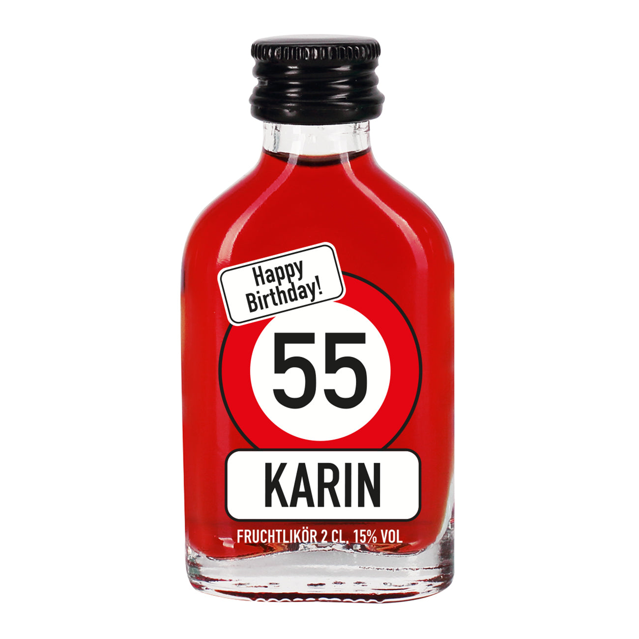 Individuelle Schnapsflasche