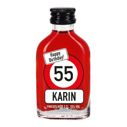 Individuelle Schnapsflasche
