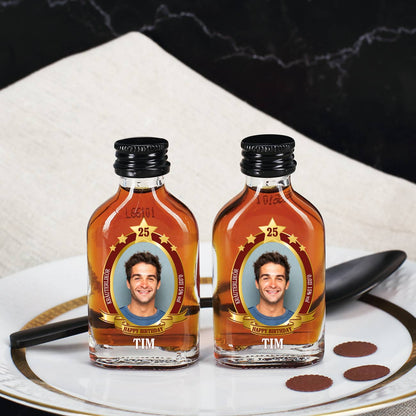 Kräuterlikör mit Foto zum Geburtstag