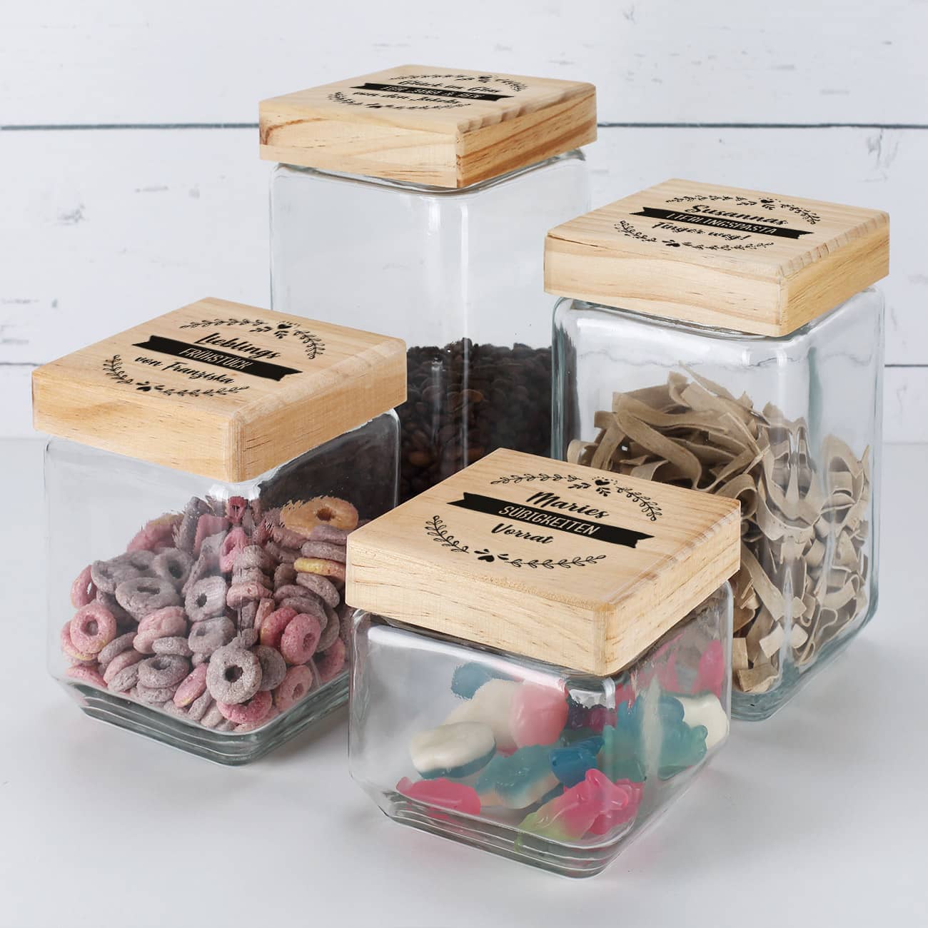 Erhältlich in 4 verschiedenen Größen