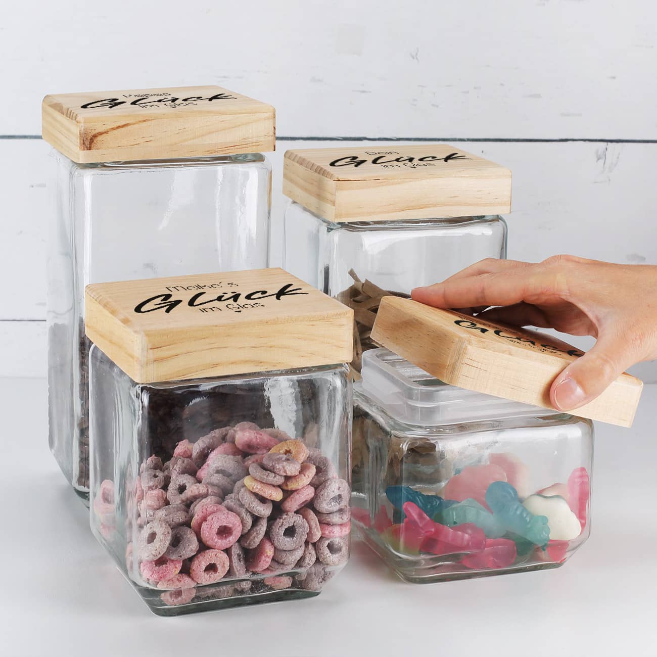 In 4 verschiedenen Größen erhältlich