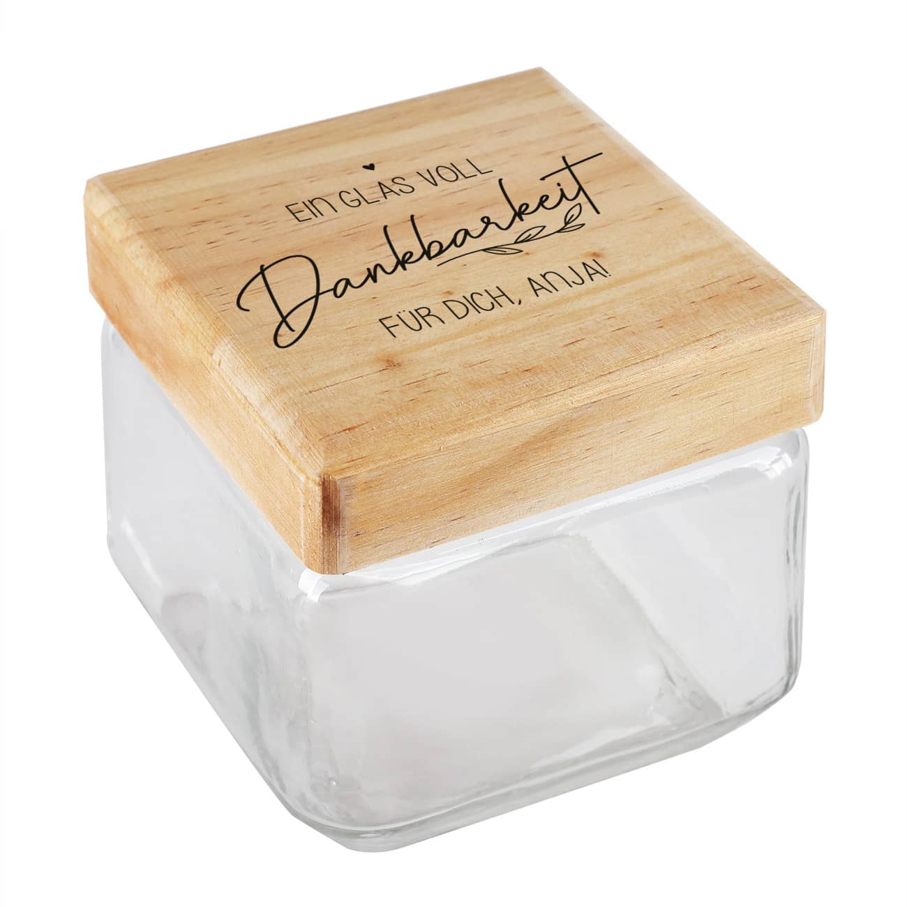 Mit Text nach Wunsch personalisiert