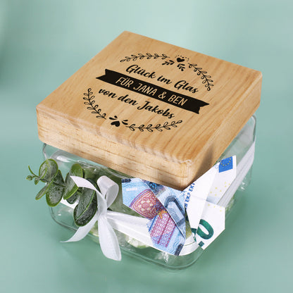 Personalisiertes Vorratsglas in 4 Größen