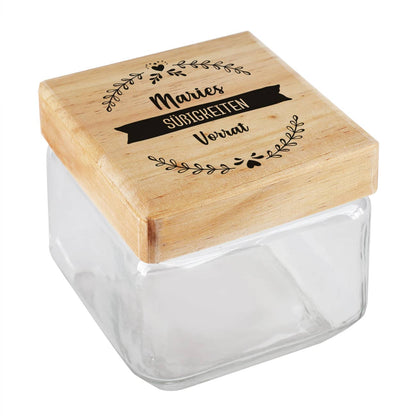 Druck mit drei Zeilen Text nach Wunsch