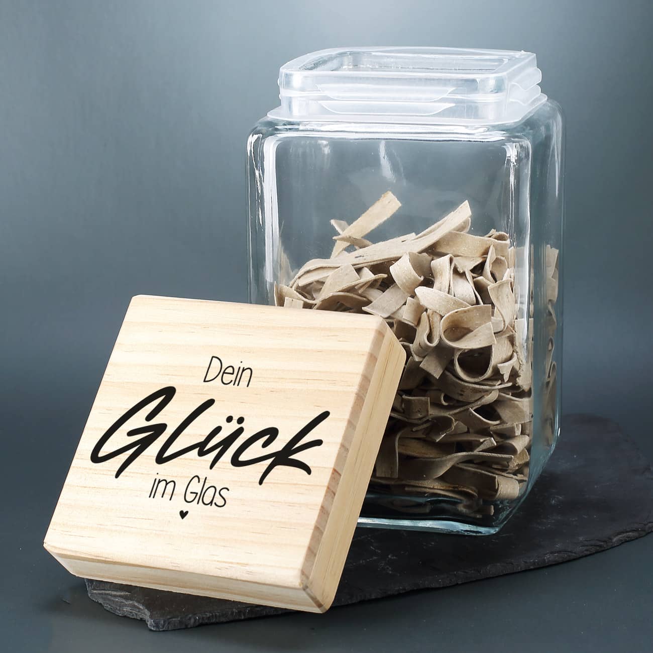 Vorratsglas als persönliches Geschenk mit Name personalisiert