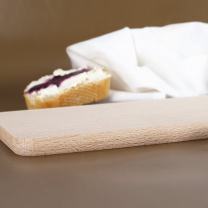 Aus unverleimten Buchenholz