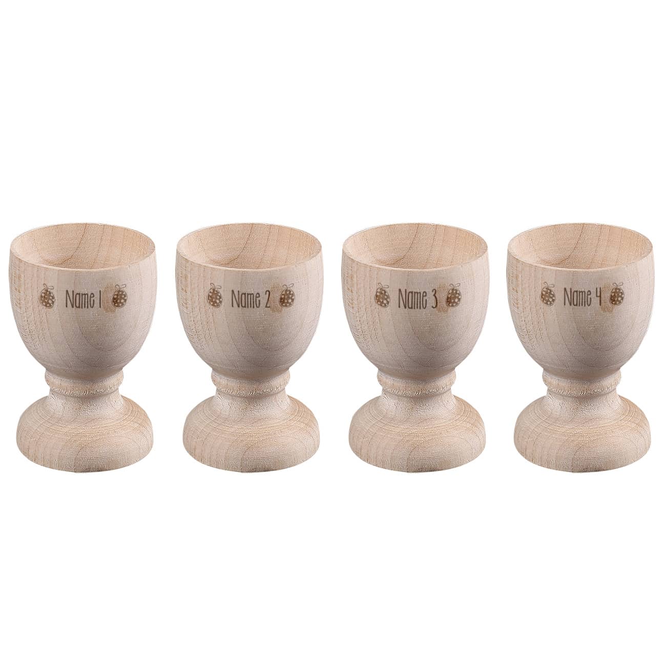 Eierbecher mit Namensgravur