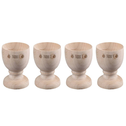 Eierbecher mit Namensgravur