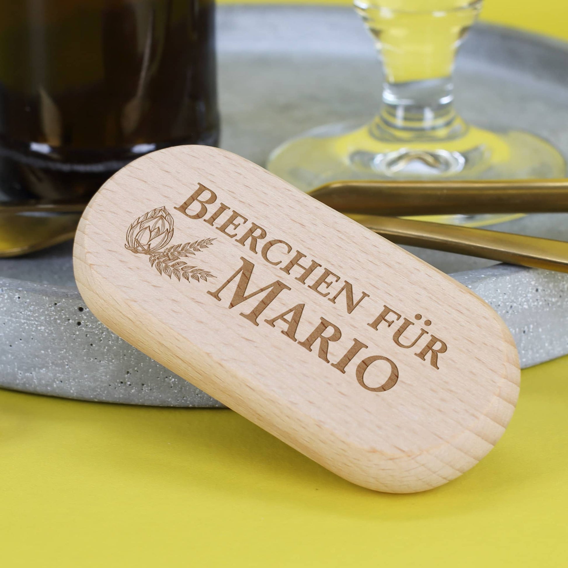 Bierchen für mit Namensgravur