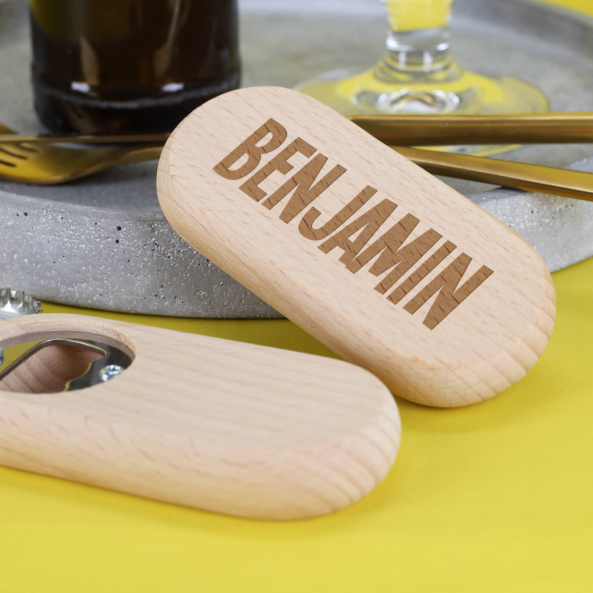 Persönlicher Flaschenöffner 