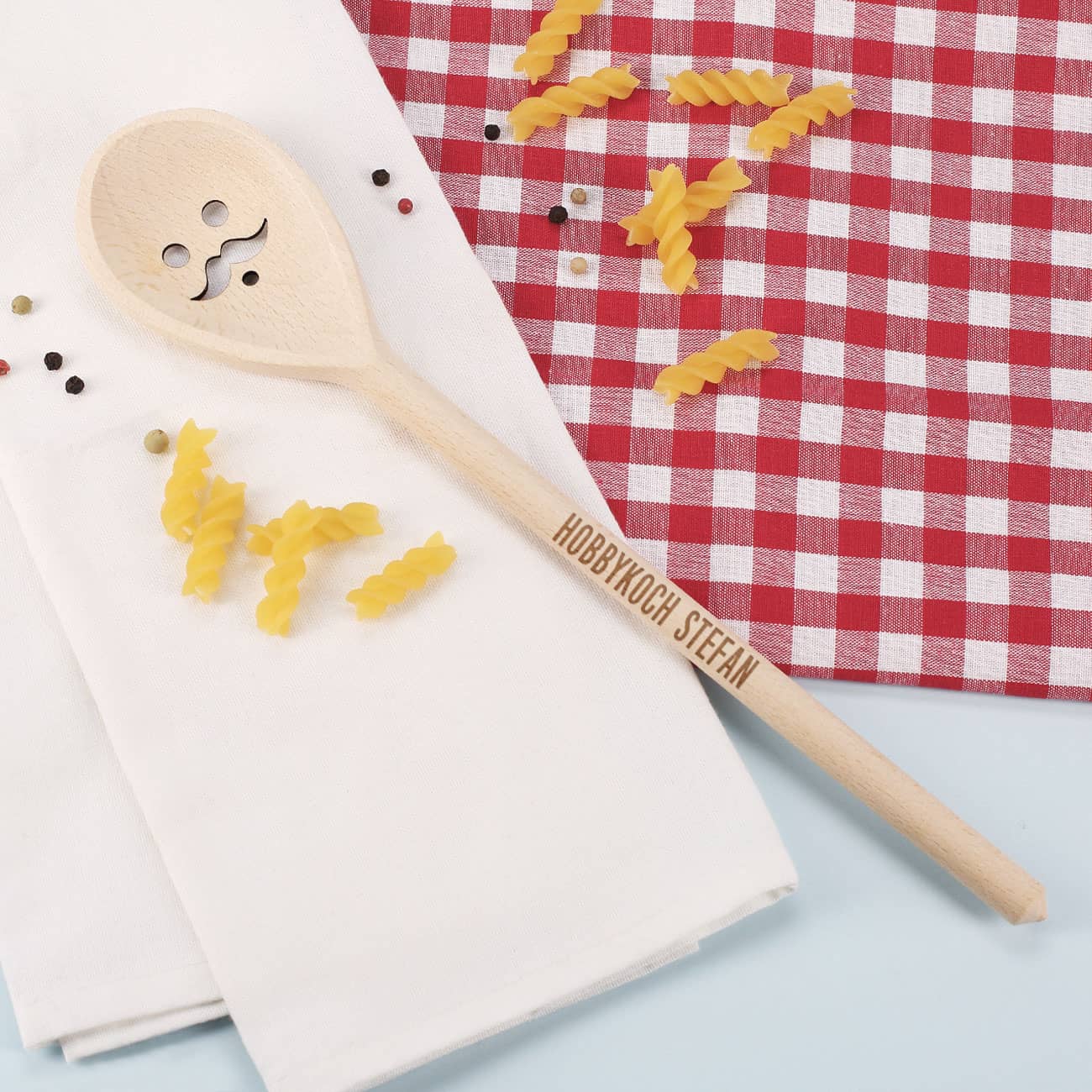 Kochlöffel Schnurrbart