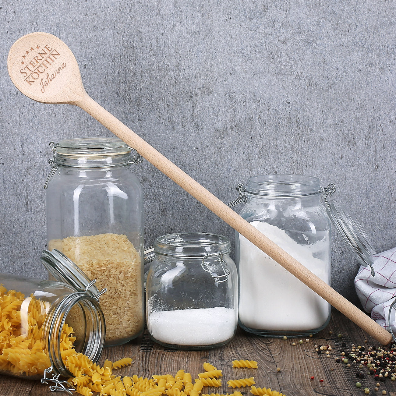 Sterneköchin Probierlöffel mit Name