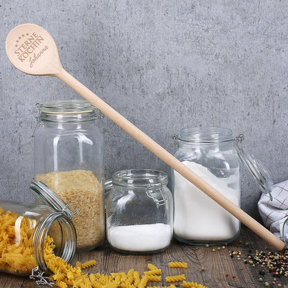 Sterneköchin Probierlöffel mit Name