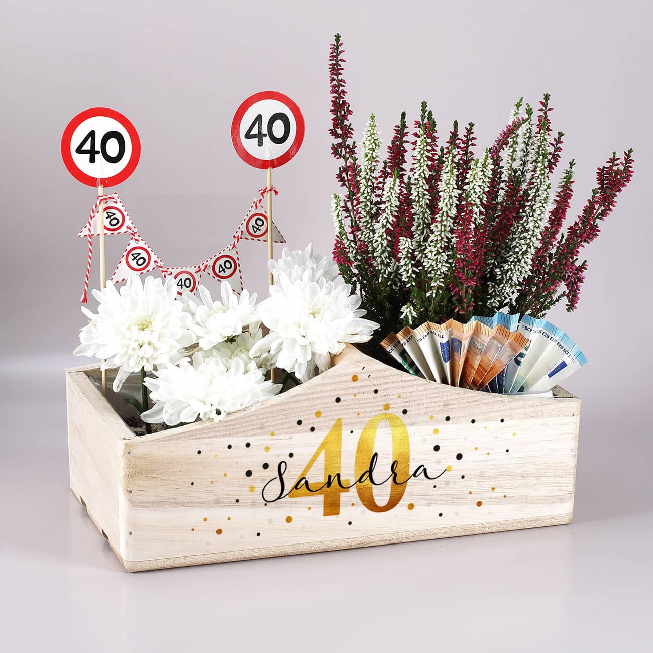 Hübsches DIY Geldgeschenk zum Geburtstag