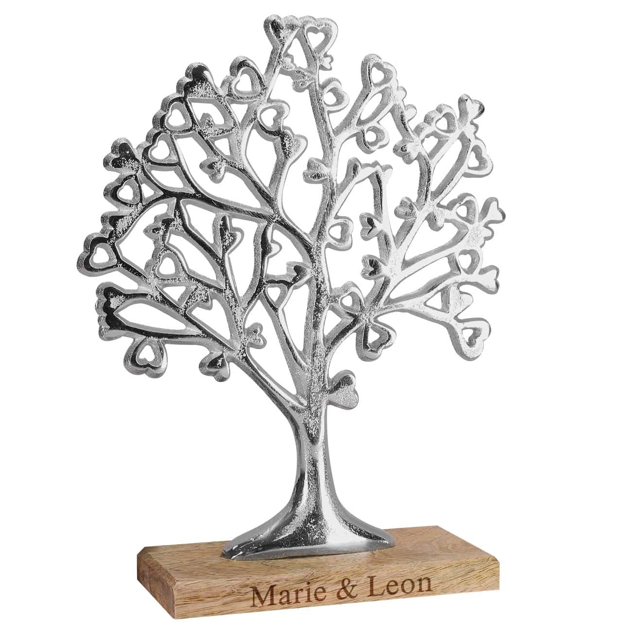 Individuelle Skulptur mit Baum