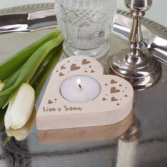 Teelicht zum Valentinstag