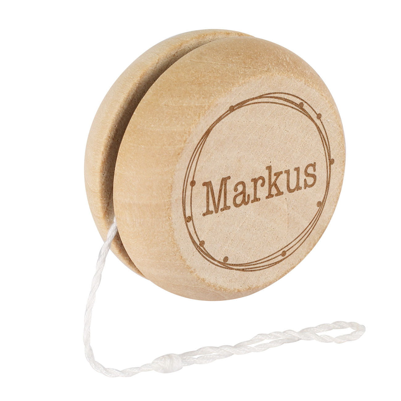 Holzjojo mit persönlicher Namensgravur