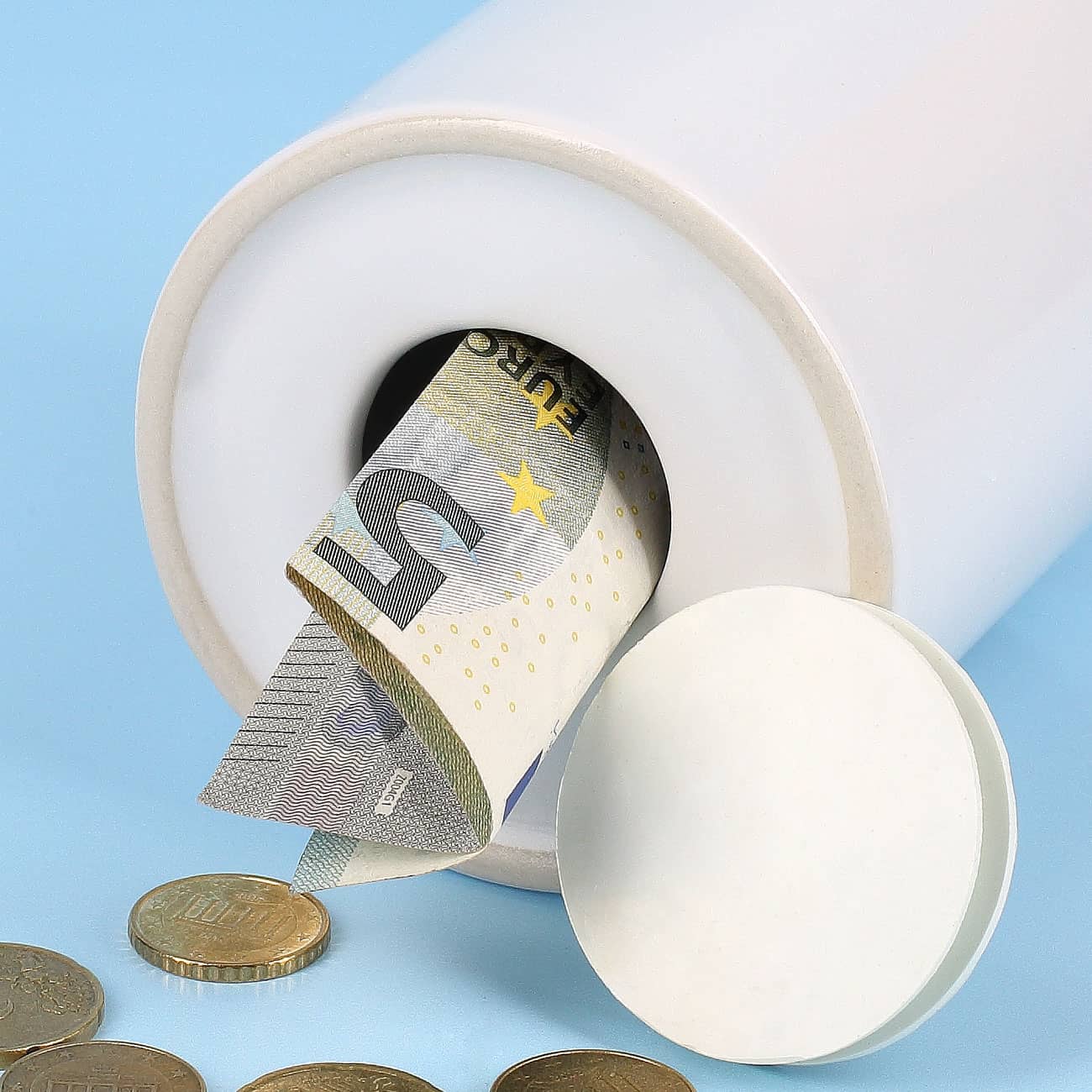 Spardose aus Keramik als Geschenkidee zu Weihnachten