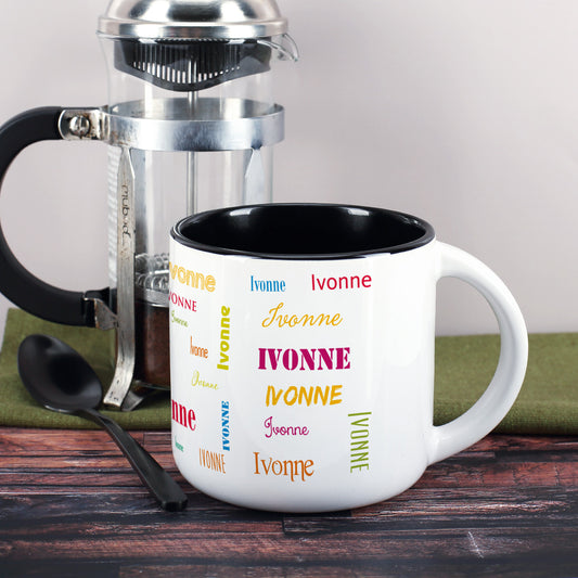 Bedruckte Namenstasse