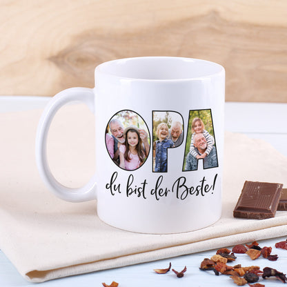 Fototasse für den besten Opa