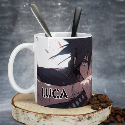 Persönliche Tasse mit Ihrem Wunschnamen gestaltet