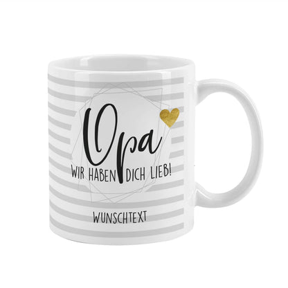 Mit Ihrem Wunschtext auf beiden Seiten