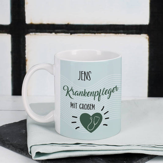Tasse als Dankeschön Geschenk für Krankenpfleger