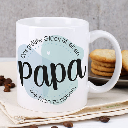Bedruckt mit schönem Spruch an Papa
